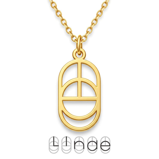 Gepersonaliseerde Monogram Ketting