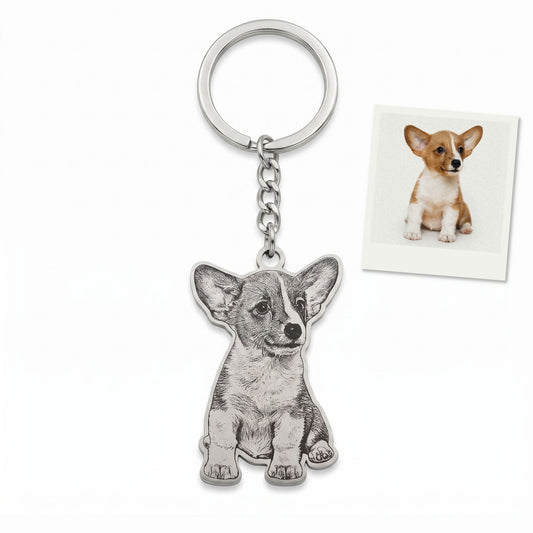 Gepersonaliseerde Huisdier Foto Sleutelhanger - Life Like