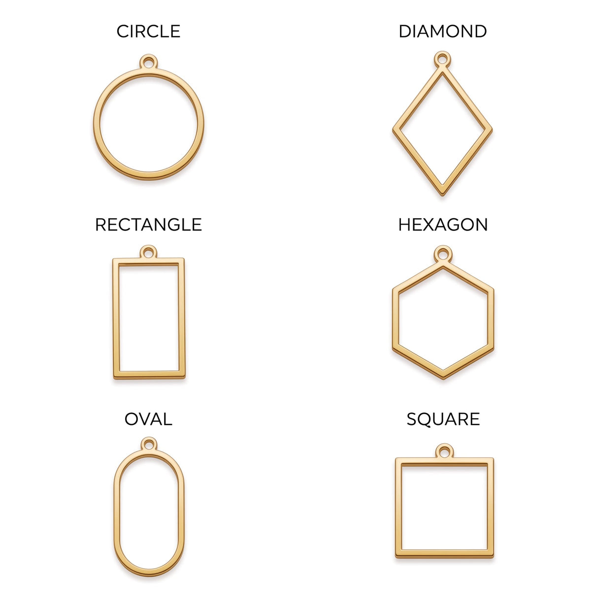 Gepersonaliseerde Monogram Ketting